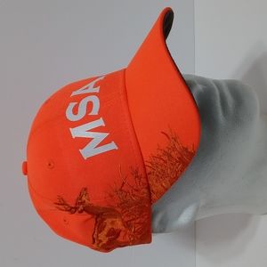 DRI-DUCK Wildlife Embroidered Baseball Hat Cap Orange New